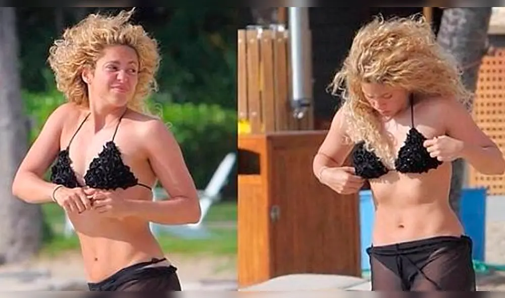 Shakira y Piqué disfrutan de sus vacaciones y no se salvan de los paparazzis en plena playa 