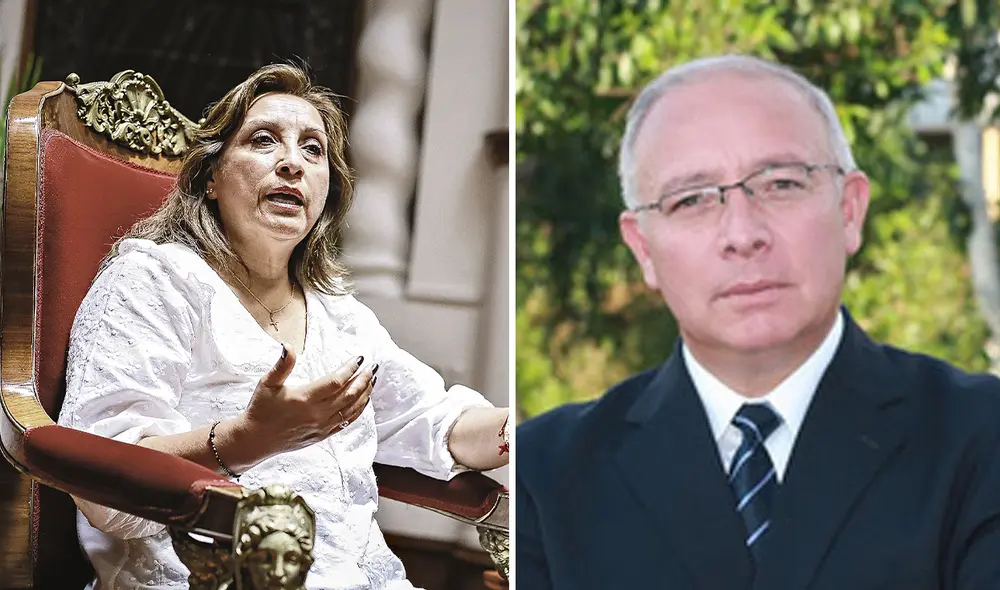Dina Boluarte no conocía a Liendo hasta que se lo recomendaron y presentaron. Cuando se informó más, decidió hacer cambios en la DINI. Liendo prefirió irse. Foto: Antonio Melgarejo/La República