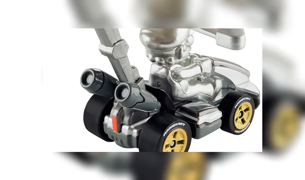 Circuito de Hot Wheels inspirado en Mario Kart