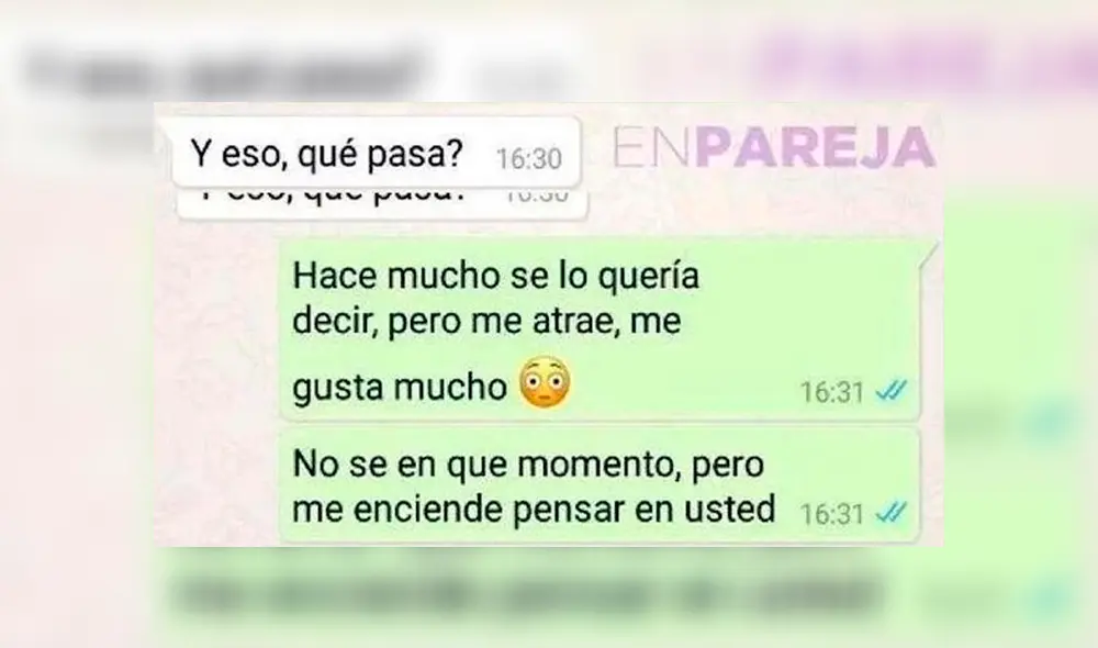 WhatsApp: Chica le envía foto íntima a su suegro y le da una polémica confesión [FOTOS] 