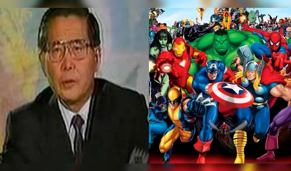 Facebook: Usan figuras de cómics para recordar el autogolpe del 5 de abril Facebook: Usan figuras de cómics para recordar el autogolpe del 5 de abril