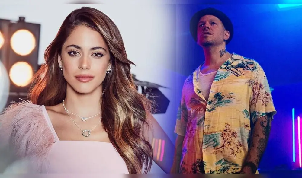 A pesar del bochornoso momento, Tini Stoessel le expresó su admiración a René. (Foto: Composición)