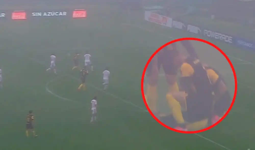 David Terans anotó el empate al minuto 80. Foto: Captura/GolTV