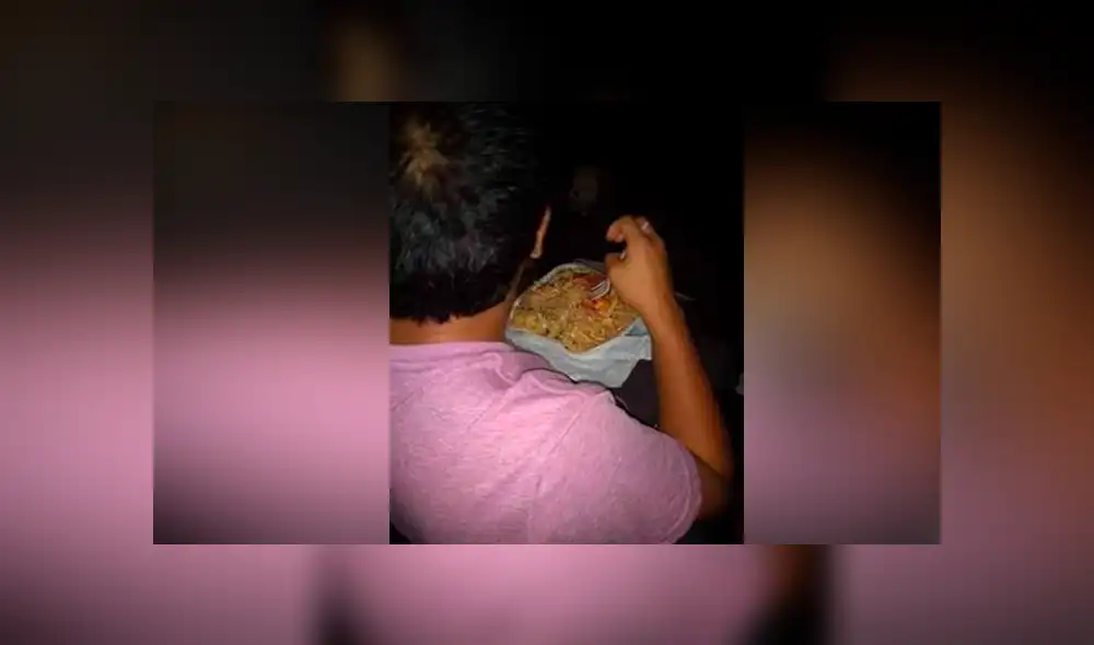 Facebook viral: captan a peruano con su 'arroz chaufa' en plena función de ‘Avengers Endgame' [FOTOS]