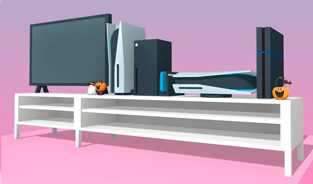 Desliza para ver más comparaciones entre el tamaño de la PS5 y la Xbox Series X. Imagen: Kun Sawada.