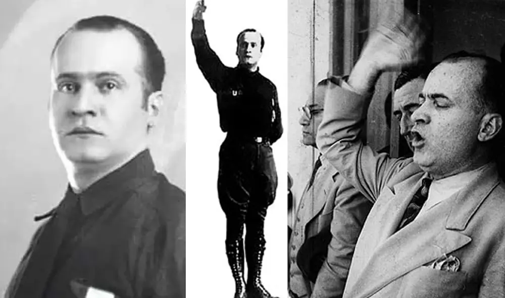 Luis Alberto Flores Medina es considerado el primer peruano fascista en la historia del país. Foto: composición LR/Caretas