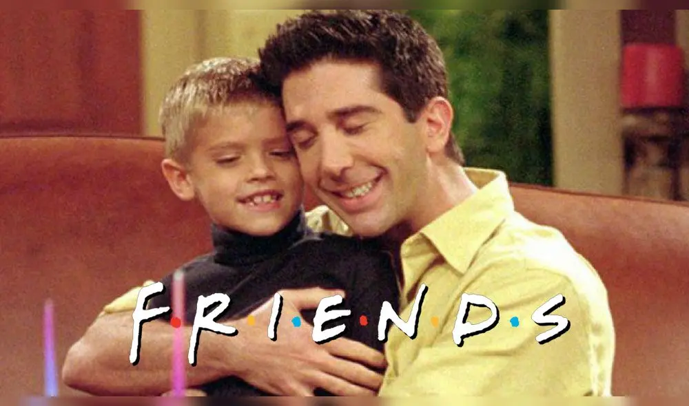 Ross Geller tuvo un hijo en pantalla, Ben, que no pudo acompañarlo hasta el final de la serie - Fuente: Difusión Ross Geller tuvo un hijo en pantalla, Ben, que no pudo acompañarlo hasta el final de la serie - Fuente: Difusión