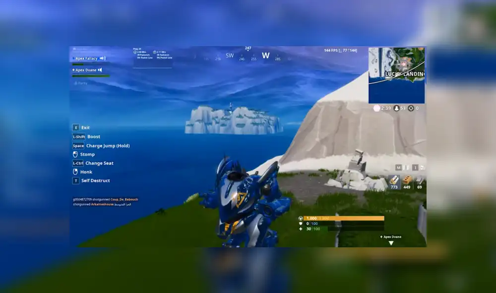 Los mecha B.R.U.T.O de Fortnite han sido duramente criticados, pero quizá te caigan mejor cuando veas este glitch que te hace ganar siempre, sin rango de error.