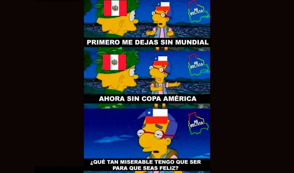 Perú goleó a Chile y los crueles memes estuvieron a la orden del día [FOTOS]