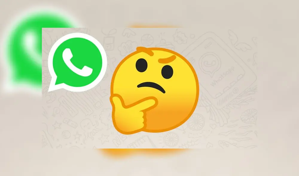 Emoji de la 'cara de pensamiento'.