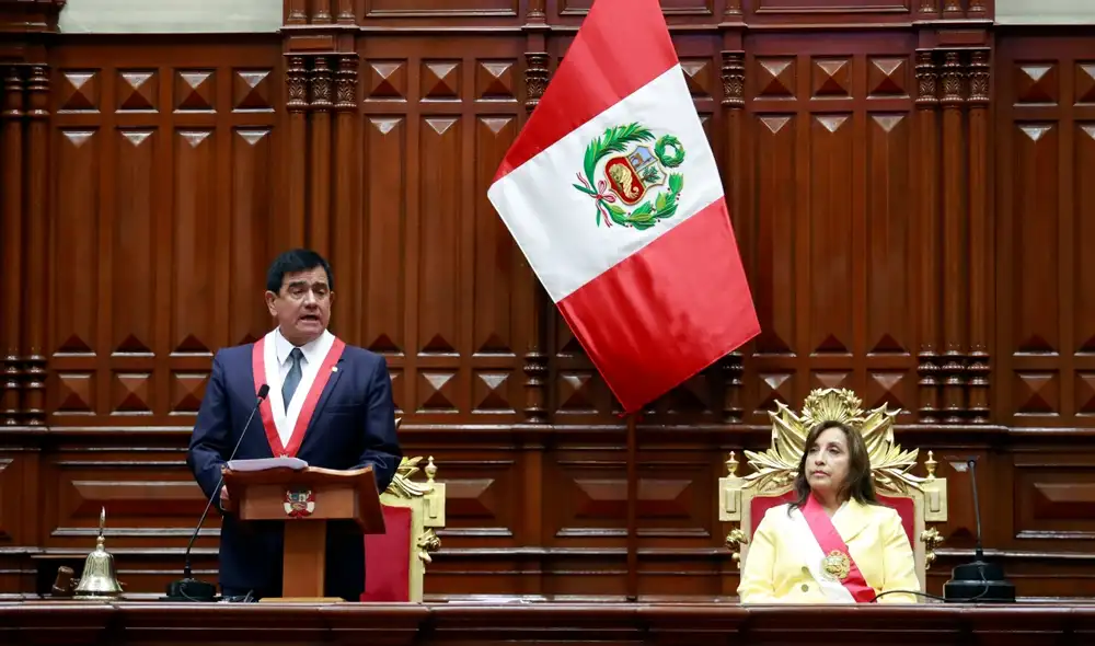 José Williams sería el presidente encargado ante la ausencia de Dina Boluarte. Foto: Presidencia