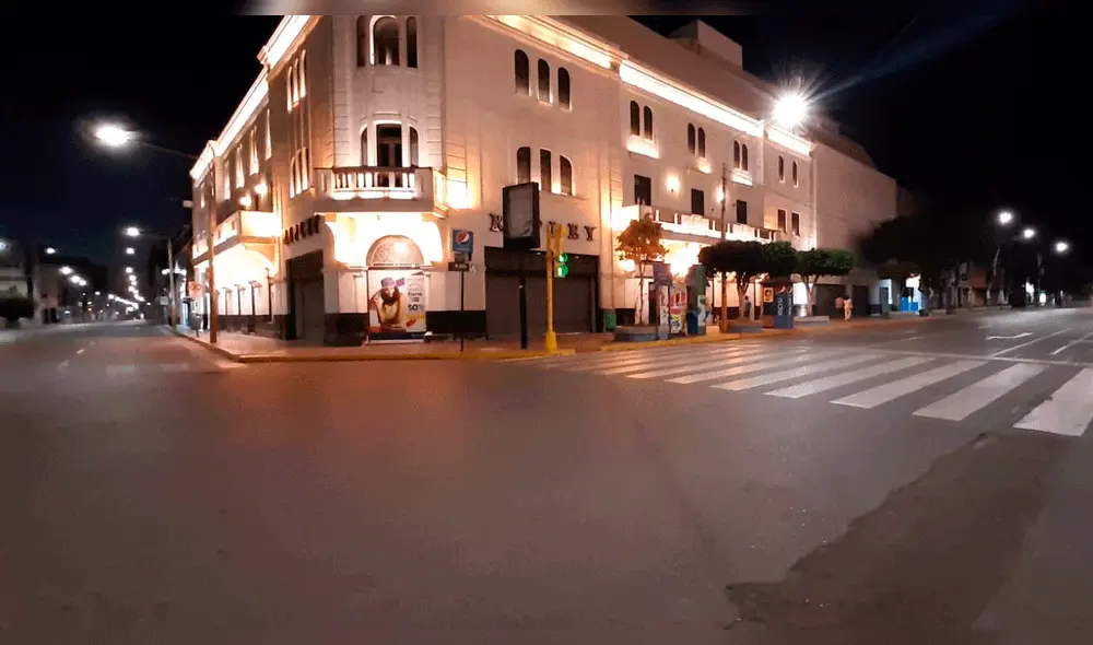 Coronavirus: Chiclayo anochece en silencio en tercer día de cuarentena Coronavirus: Chiclayo anochece en silencio en tercer día de cuarentena