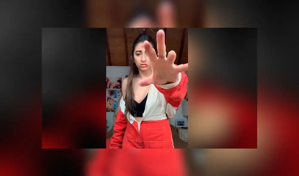 Desliza las imágenes para ver la dramática escena que protagonizó esta joven como Nairobi, de 'La Casa de papel'. Foto: Giu Wavy/TikTok Desliza las imágenes para ver la dramática escena que protagonizó esta joven como Nairobi, de 'La Casa de papel'. Foto: Giu Wavy/TikTok