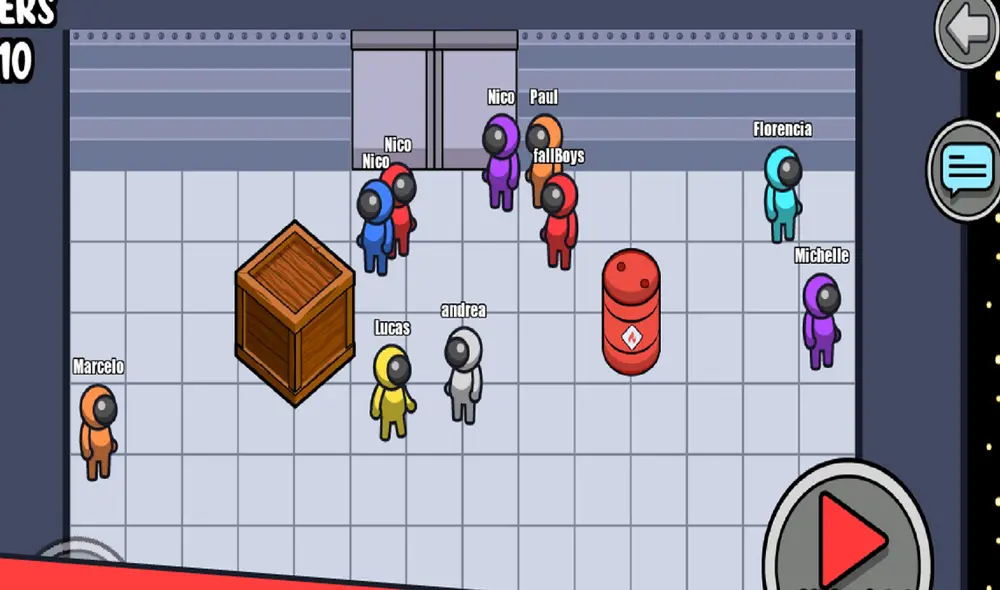 Así luce la copia de Among Us. Foto: Captura de Play Store Así luce la copia de Among Us. Foto: Captura de Play Store