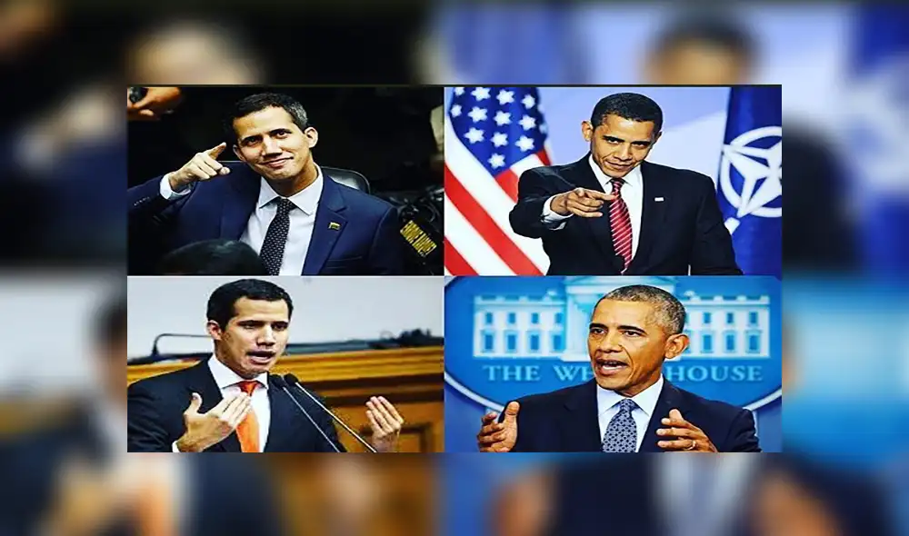 Usuarios de Twitter están convencidos de que Juan Guaidó se parece a Obama