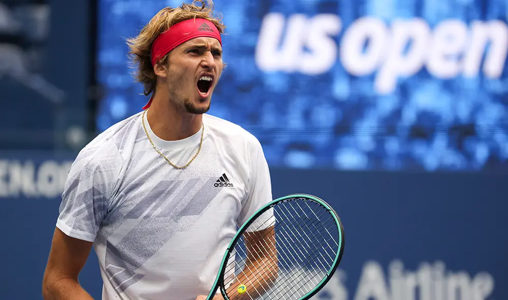 Pablo Carreño vs. Alexander Zverev por las semifinales del US Open 2020. Foto: AFP