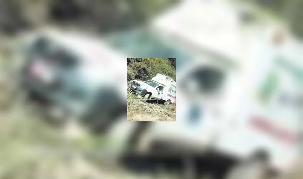 Así quedó la unidad siniestrada tras la volcadura.