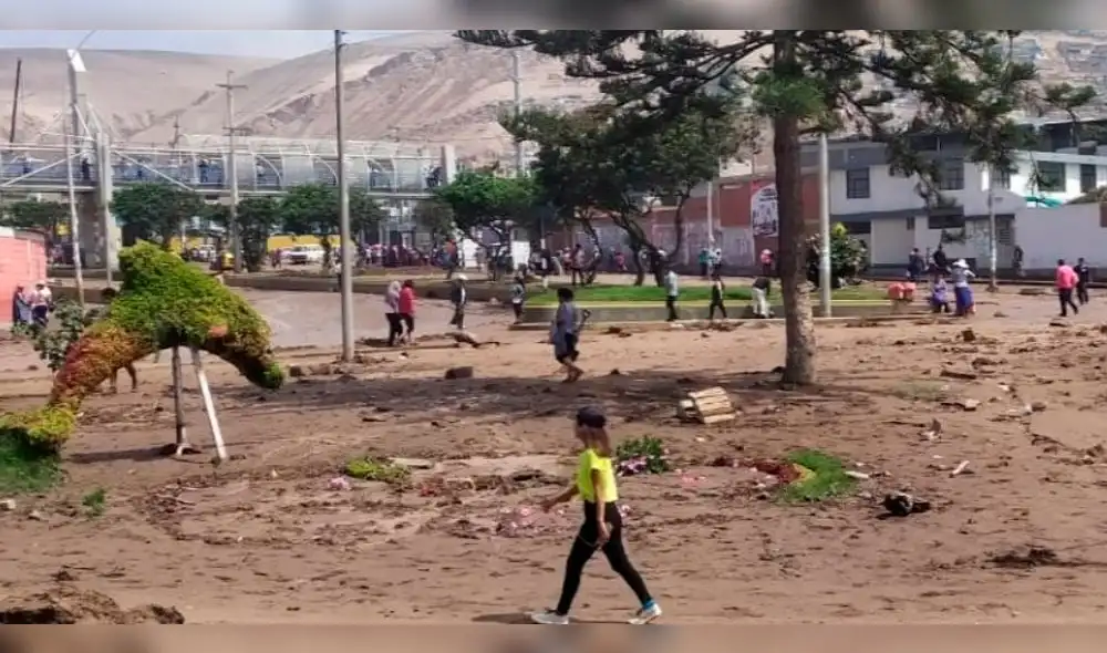 Utilizarán presupuesto de carnavales para reparar daños por huaico en Tacna.