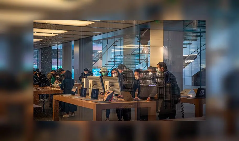 La rutina en China cambió drásticamente tras el brote del coronavirus. Foto: EFE