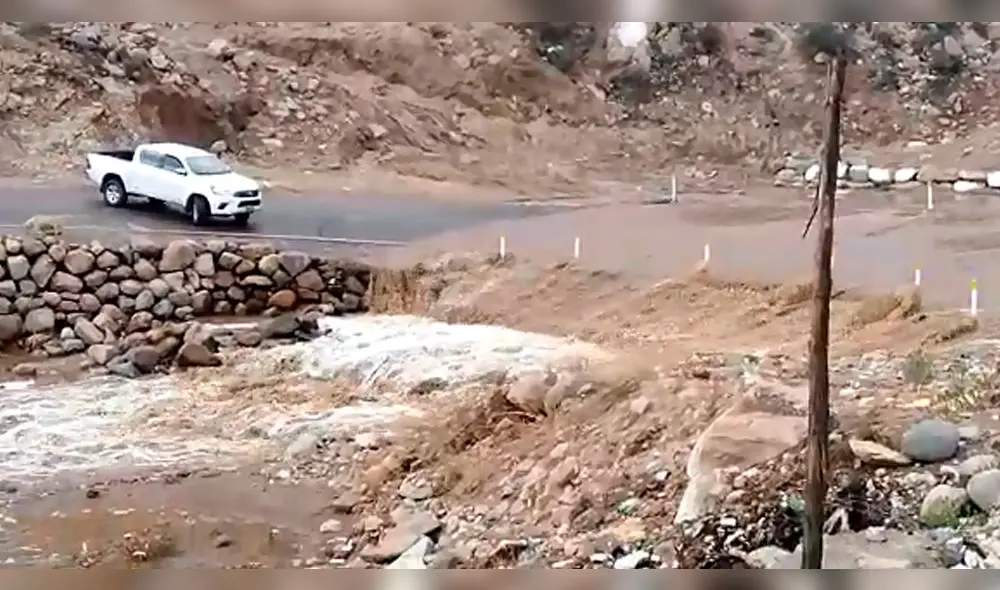 Arequipa: Alerta por desborde del río en el distrito de Yarabamba [VIDEO] 