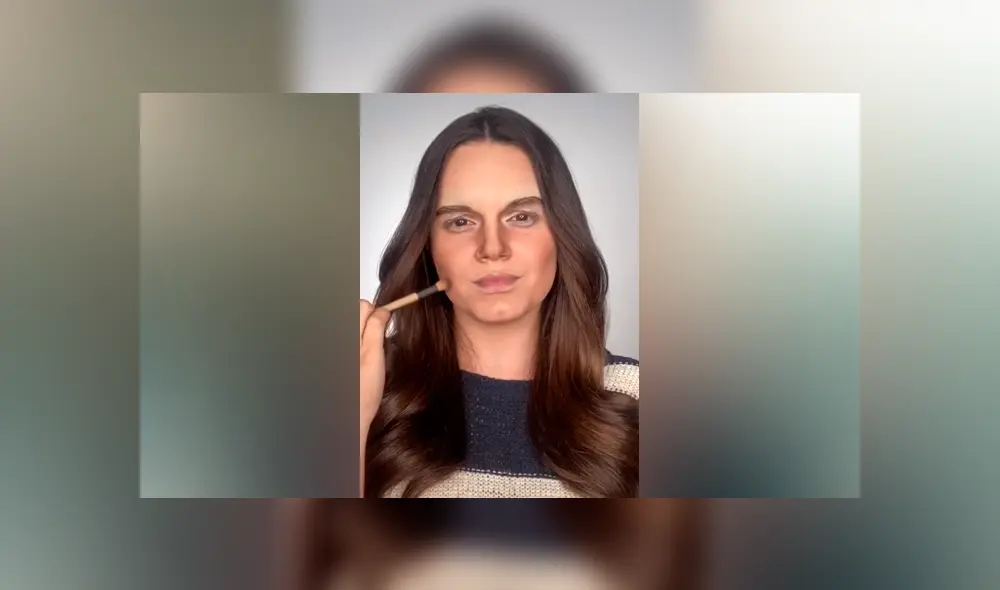 Desliza las imágenes para ver la increíble transformación que experimentó esta joven para ser igual que Henry Cavill en Superman. Fotocapturas: Leticia Gomes/TikTok Desliza las imágenes para ver la increíble transformación que experimentó esta joven para ser igual que Henry Cavill en Superman. Fotocapturas: Leticia Gomes/TikTok