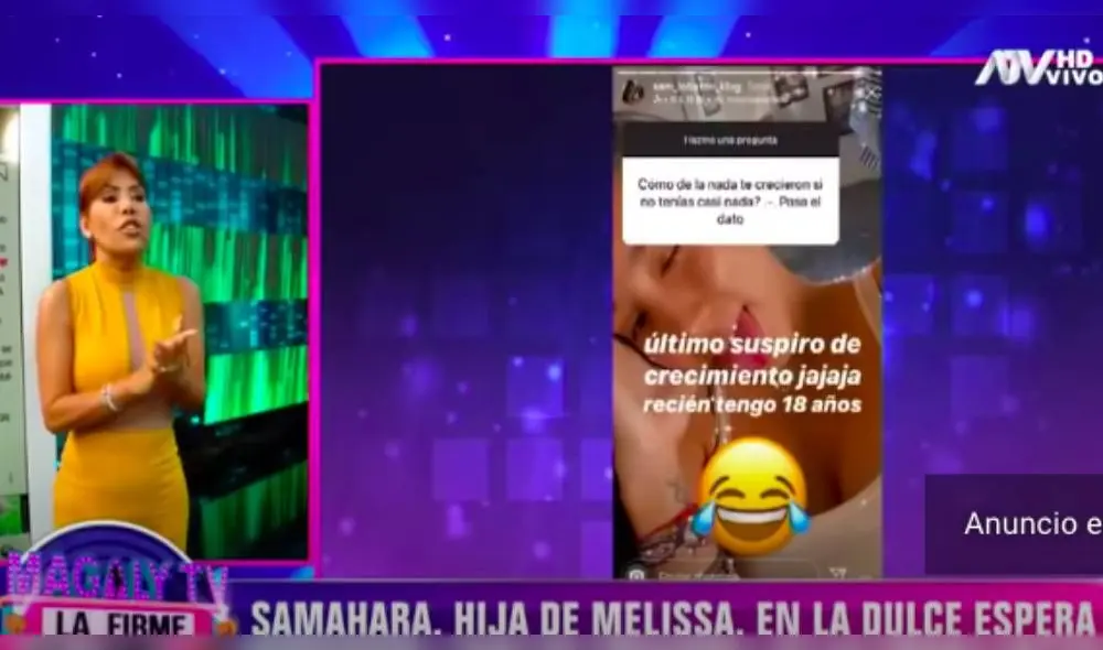 El exdeportista se mostró muy feliz por la gestación de su hija y resaltó que ella ya se encuentra en la edad para hacerse responsable de sus elecciones. (Foto: Captura) El exdeportista se mostró muy feliz por la gestación de su hija y resaltó que ella ya se encuentra en la edad para hacerse responsable de sus elecciones. (Foto: Captura)