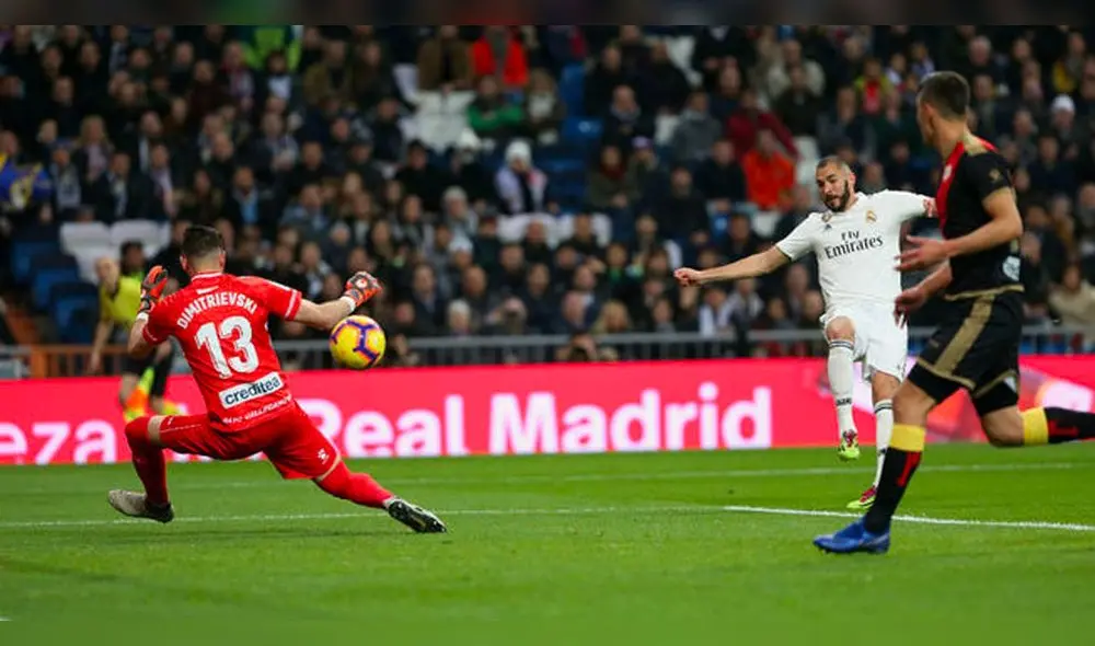 El Real Madrid vs. Rayo Vallecano arrancará desde las 3.00 p. m. (hora peruana). Foto: EFE