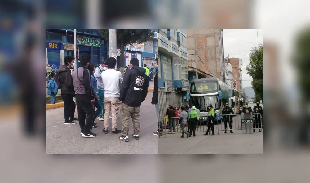 Se quedaron esperando durante varias horas desde las 5 am. El bus nunca apareció. Foto: Cortesía Se quedaron esperando durante varias horas desde las 5 am. El bus nunca apareció. Foto: Cortesía