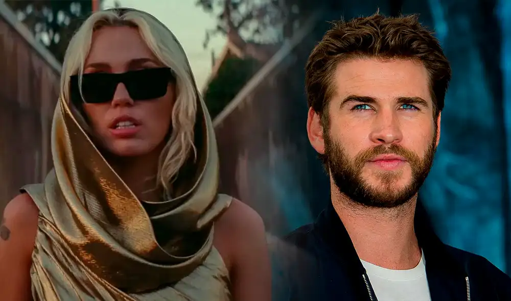 Conoce cuáles son las referencias que canta Miley Cyrus de su relación pasada con Liam Hemsworth Foto: Composición LR / YouTube / Vanity Far
