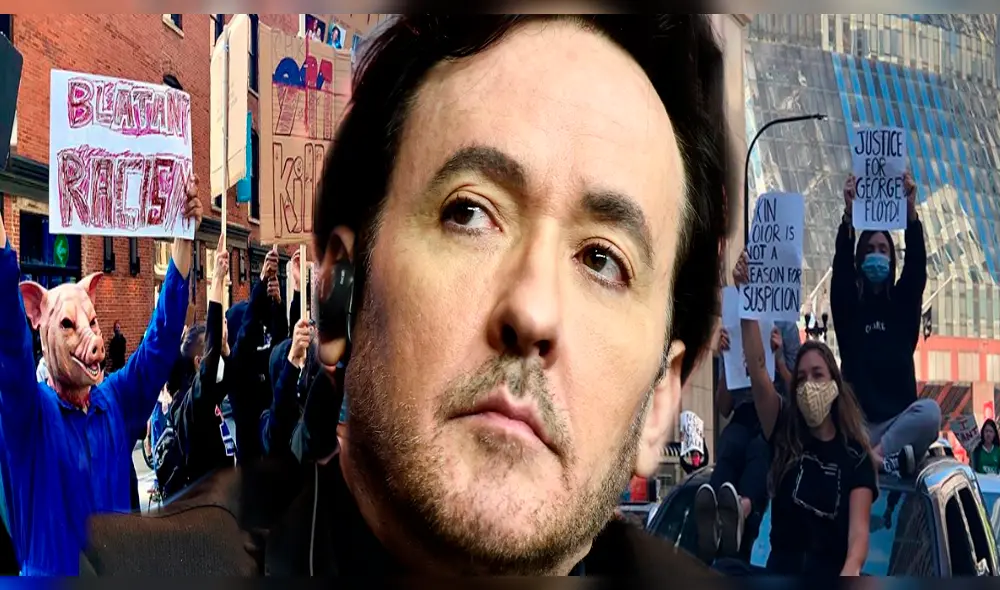 John Cusack fue agredido por la policía durante protesta por el asesinato de George Floyd en Estados Unidos  Hollywood