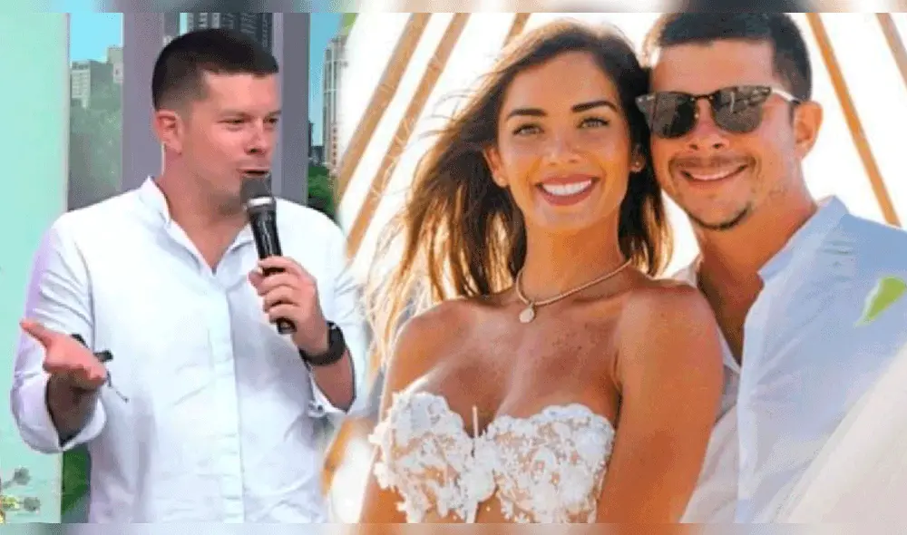 Mario Hart y Korina Rivadeneira tuvieron una íntima ceremonia en Huaral, la cual fue anulada años después. Foto: composición LR/América TV/Instagram/Korina Rivadeneira