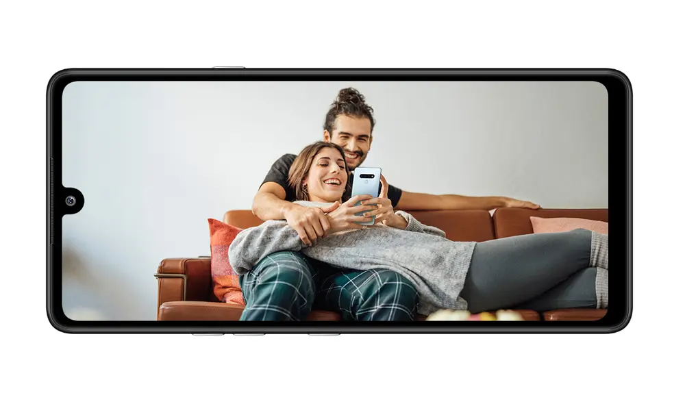 Pantalla LCD de 6,8 pulgadas. | Foto: LG