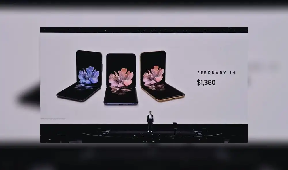 Samsung Galaxy Z Flip, el nuevo plegable de la marca surcoreana.