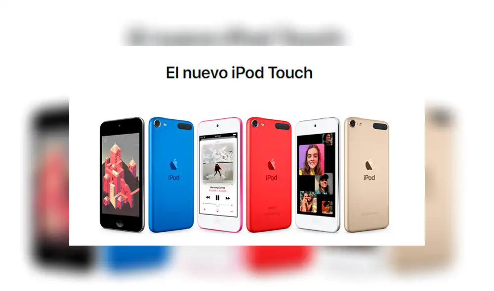 Apple presenta un nuevo iPod Touch luego de 4 años [VIDEO]