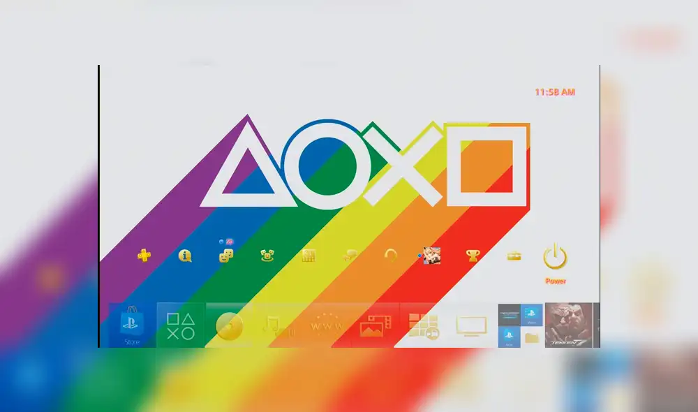 PS4: regalan tema por mes del orgullo gay.