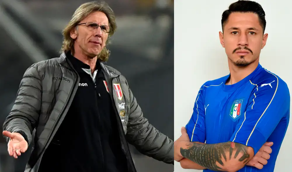 Ricardo Gareca se refirió a convocatoria de Gianluca Lapadula.