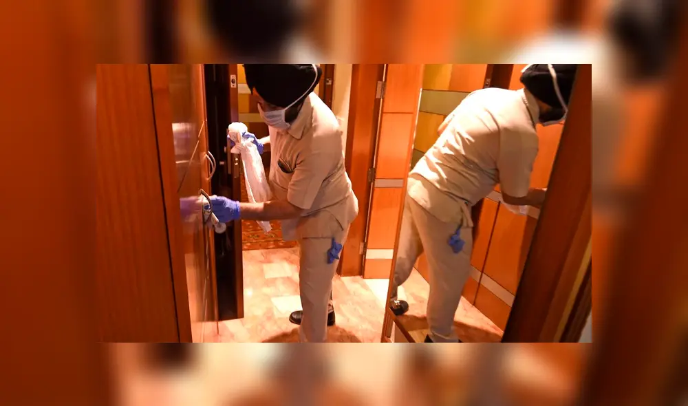 Hoteles de lujo de Nueva Delhi se convierten en centros para pacientes con coronavirus. Foto: AFP