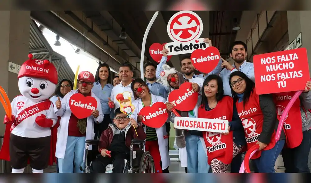 Este año la Teletón se realizará el 6 de noviembre. Foto: Teletón Perú