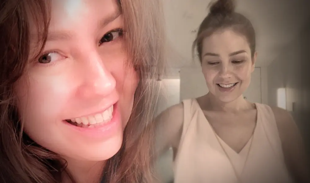 Thalía reflexionó acerca del excesivo uso de filtros en las fotos y se mostró al natural. Foto: composición