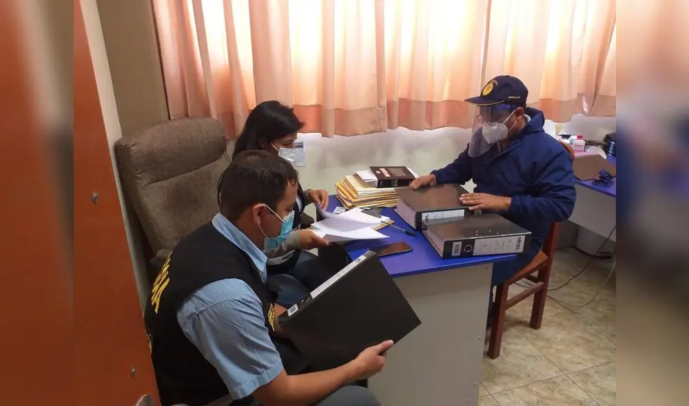 Ministerio Público intervinó oficinas está semana.  (Foto: Ministerio Público Piura9