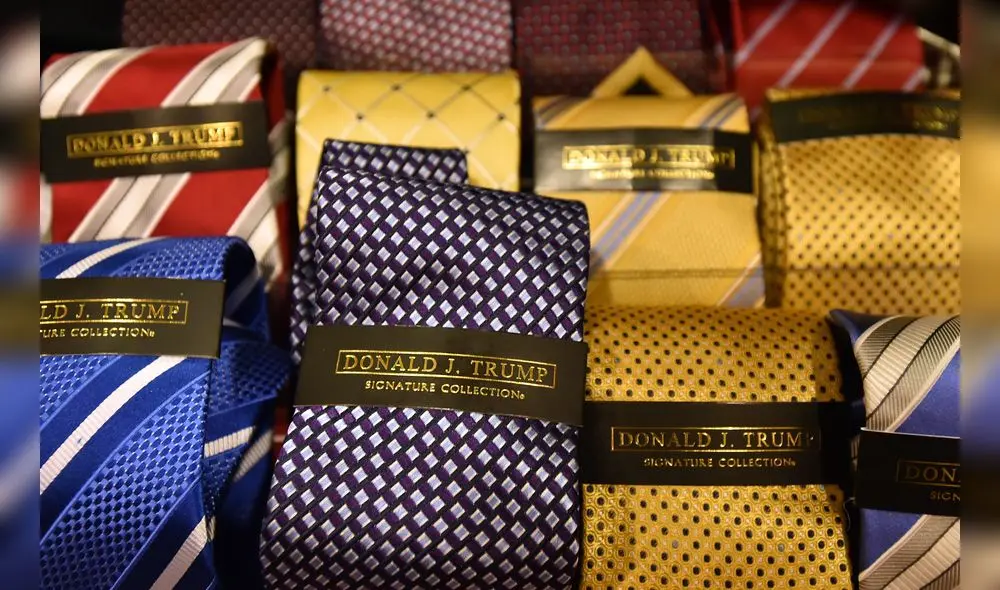 Donald J. Trump brand ties are seen inside the Trump International Hotel in Las Vegas, Nevada on February 23, 2016. AFP PHOTO / JOSH EDELSON / AFP / Josh Edelson (Photo credit should read JOSH EDELSON/AFP/Getty Images) Donald J. Trump brand ties are seen inside the Trump International Hotel in Las Vegas, Nevada on February 23, 2016. AFP PHOTO / JOSH EDELSON / AFP / Josh Edelson (Photo credit should read JOSH EDELSON/AFP/Getty Images)