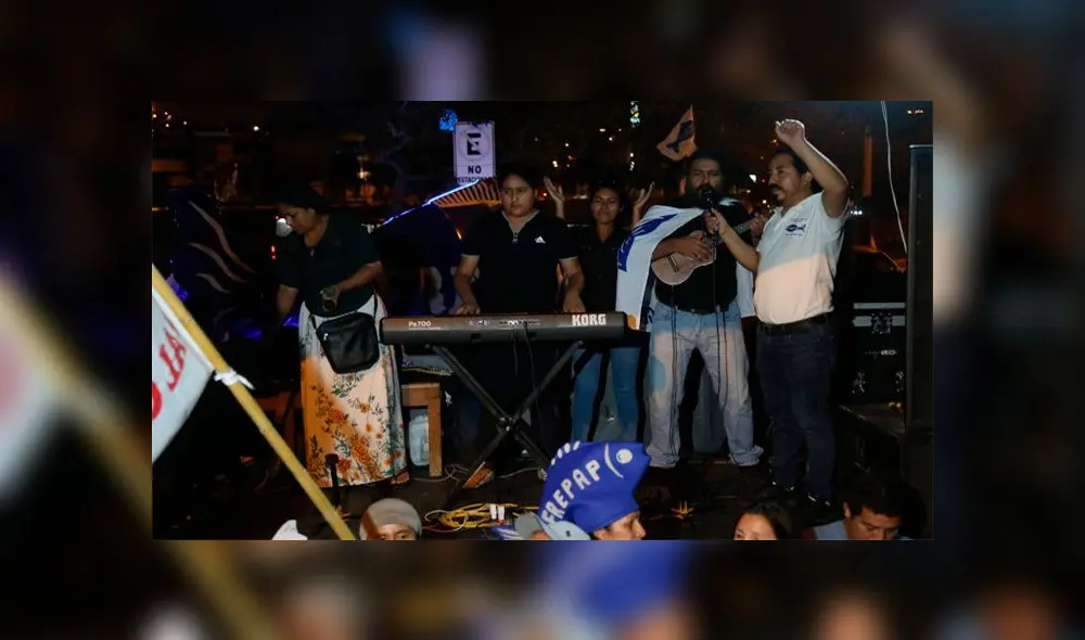 El Frepap al Congreso: con alabanzas y figuras marinas celebraron en su sede principal [VIDEO]