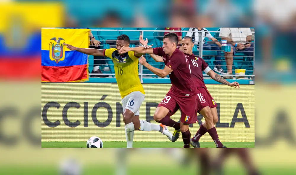 Venezuela y Ecuador empataron 1-1 en amistoso con miras a la Copa América 2019 [RESUMEN]