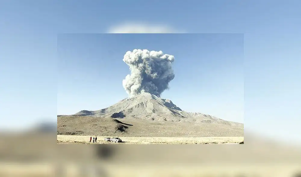 Moquegua: Volcán Ubinas registra 30 sismos por día