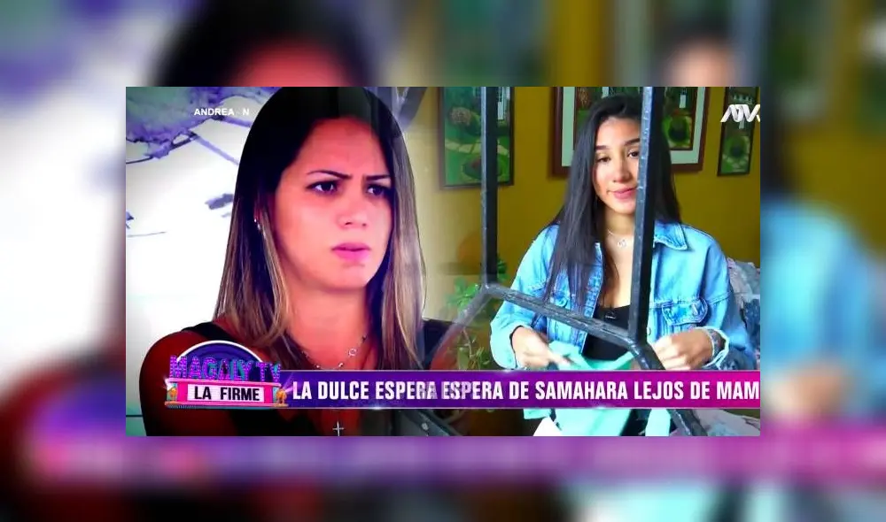 La joven influencer le abrió las puertas de su nuevo hogar a las cámaras de Magaly TV, la firme. (Foto: Captura ATV)