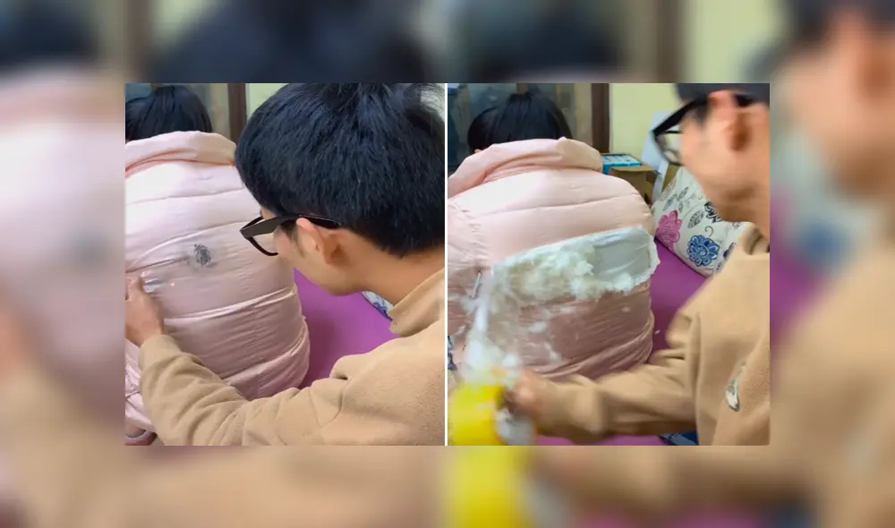 Desliza para ver los momentos más divertidos del video que se hizo viral en Facebook.