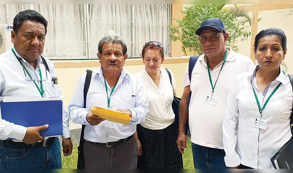 Rechazan. Dirigentes de Subregión de Salud cuestionan injusticias contra trabajadores.