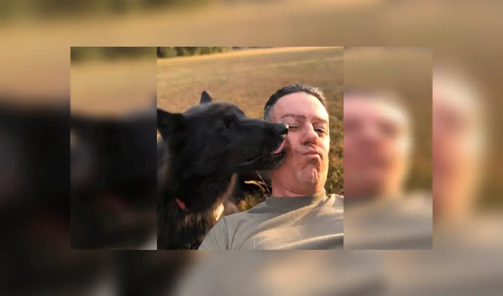 Nymeria junto con su dueño. Nymeria junto con su dueño.