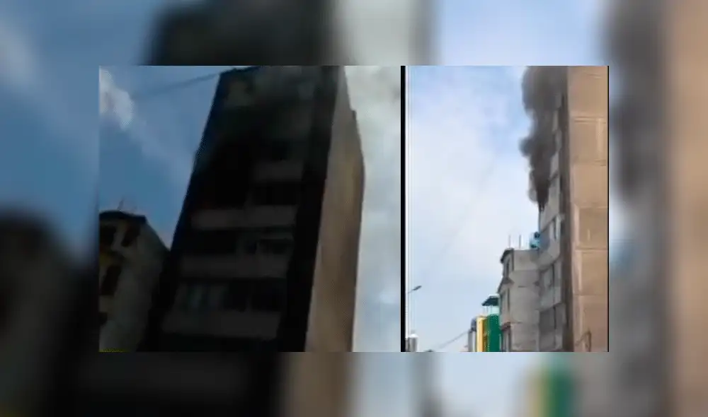 Incendio en Lince: Bomberos rescatan a seis personas atrapadas y controlan siniestro [VIDEO]