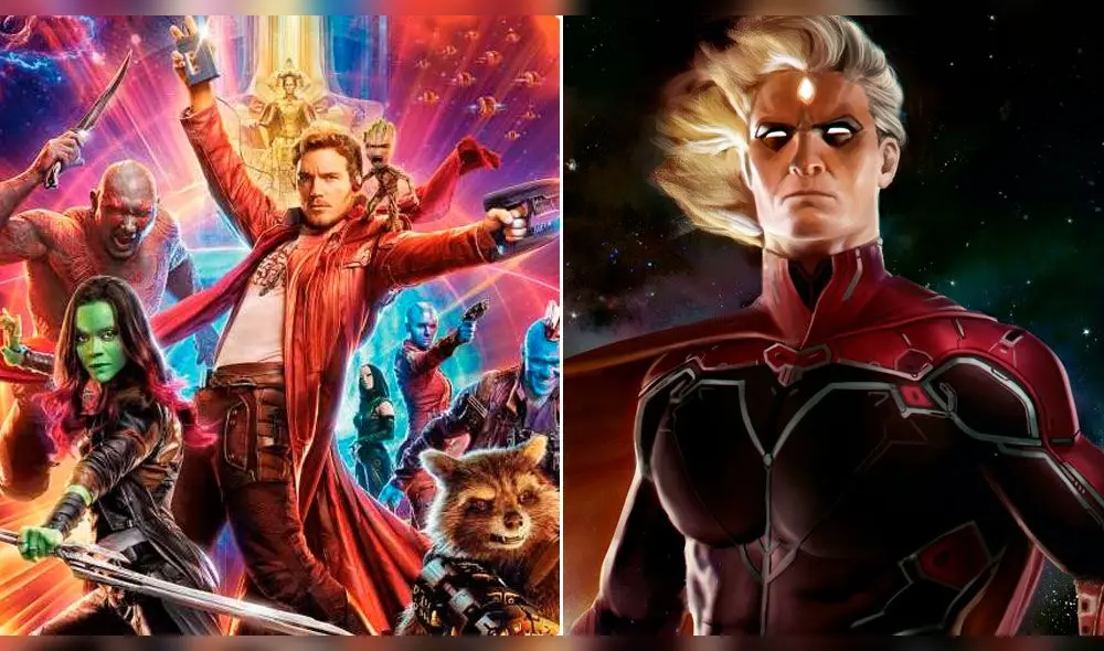 James Gunn menciona si Adam Warlock estará en el MCU. Créditos: Composición